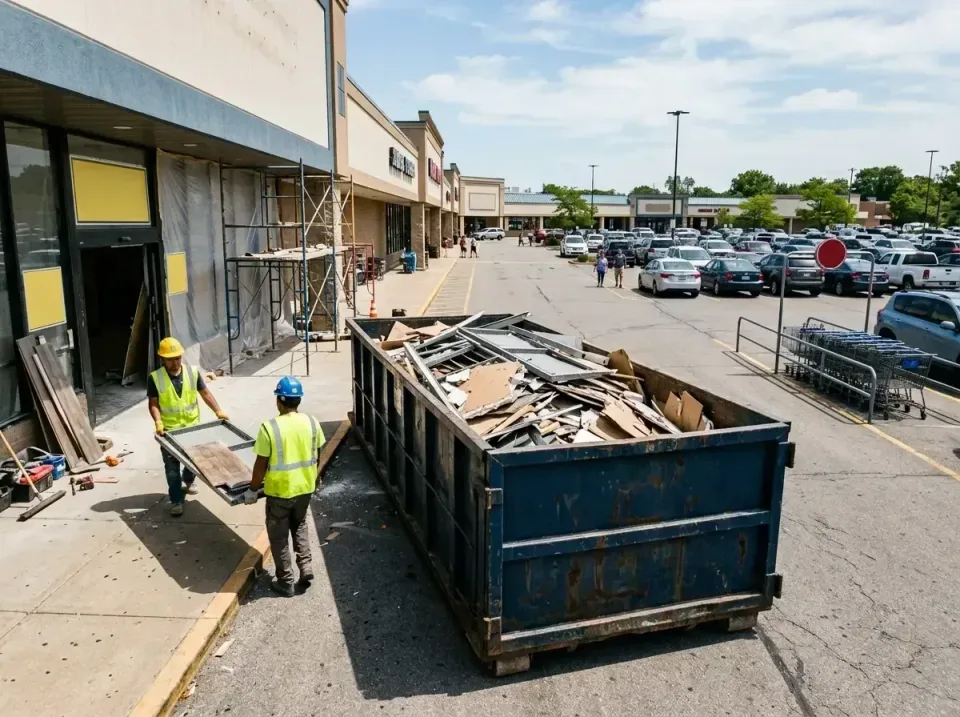 retail-store-renovation-debris-003 — frequently asked questions, Roll-off Dumpster Rentals in Glen Allen, VA